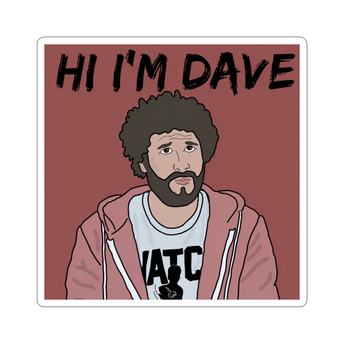 Hi I’m Dave (lil dicky) - alternate angle 2, merchandise