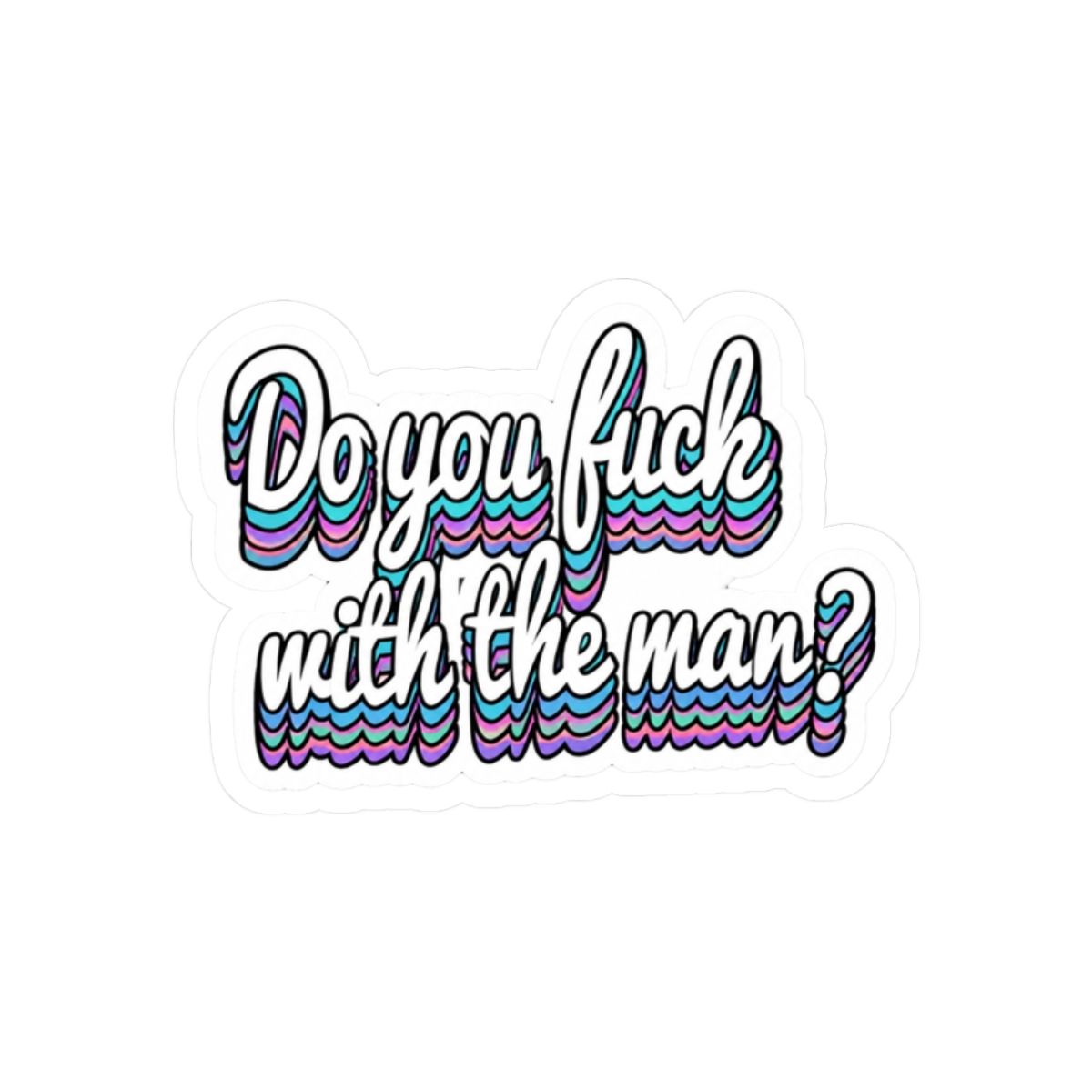 Sticker Talking Sticker: Cute Vinyl Decal for Everyday Gear | Lil Dicky - alternate angle 3, merchandise