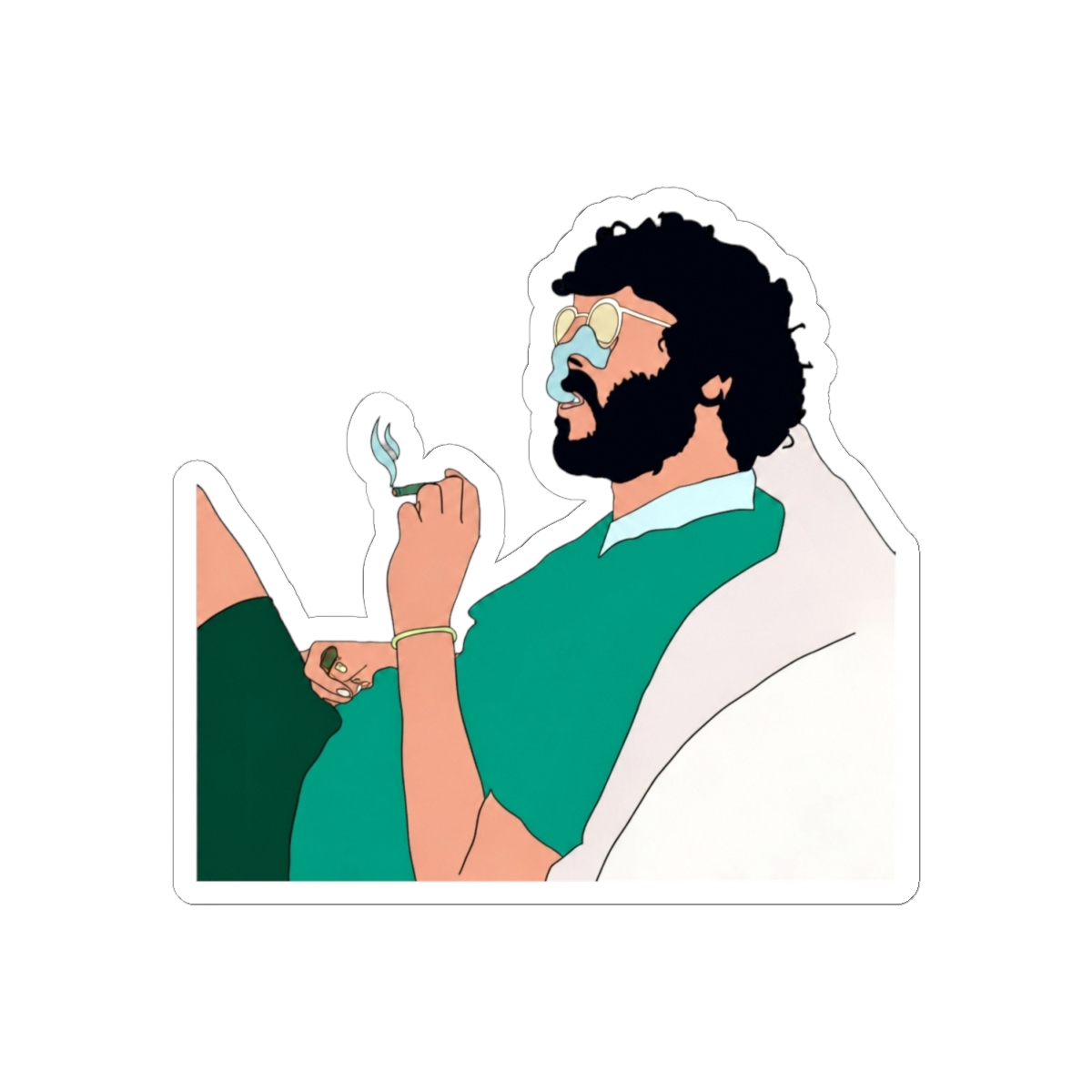 Artistic Stickers Print - alternate angle 1, merchandise