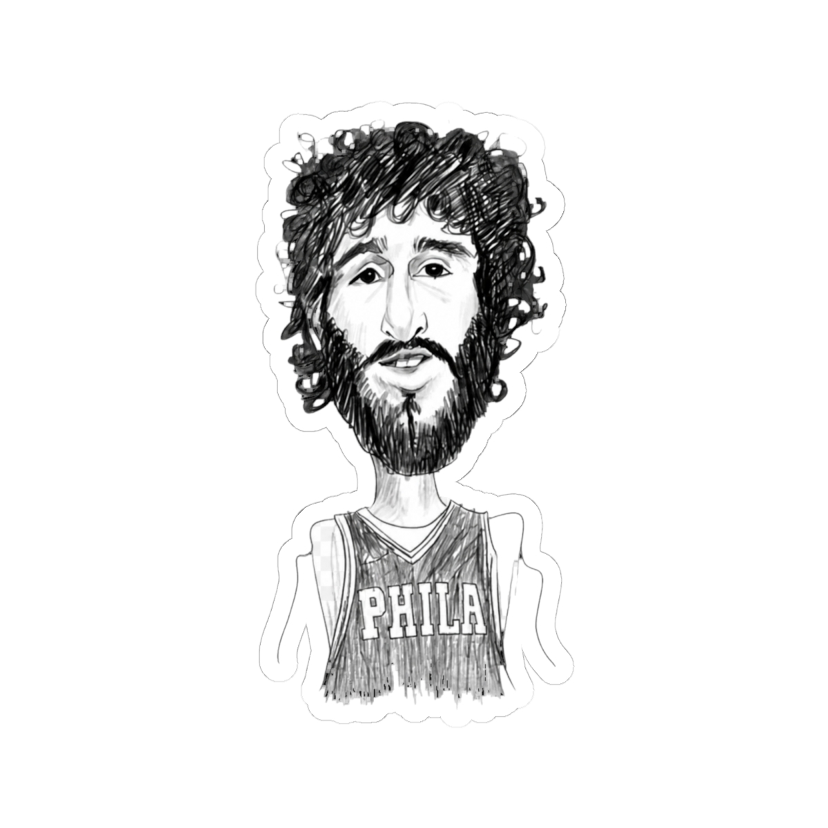 Artistic Stickers Print - alternate angle 2, merchandise