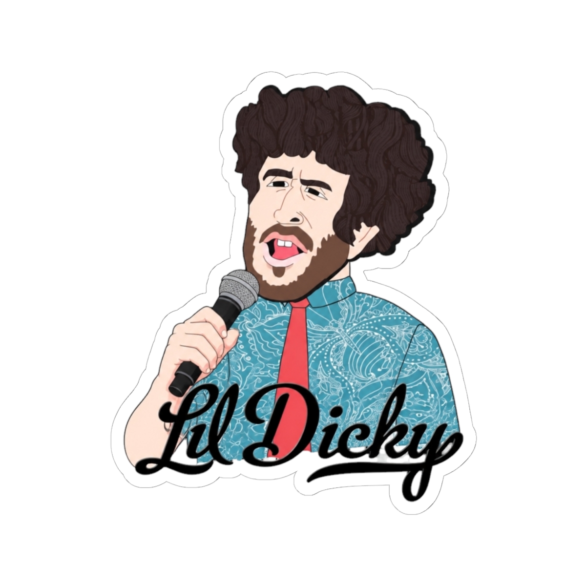 Lil Dicky - Animated - alternate angle 1, merchandise