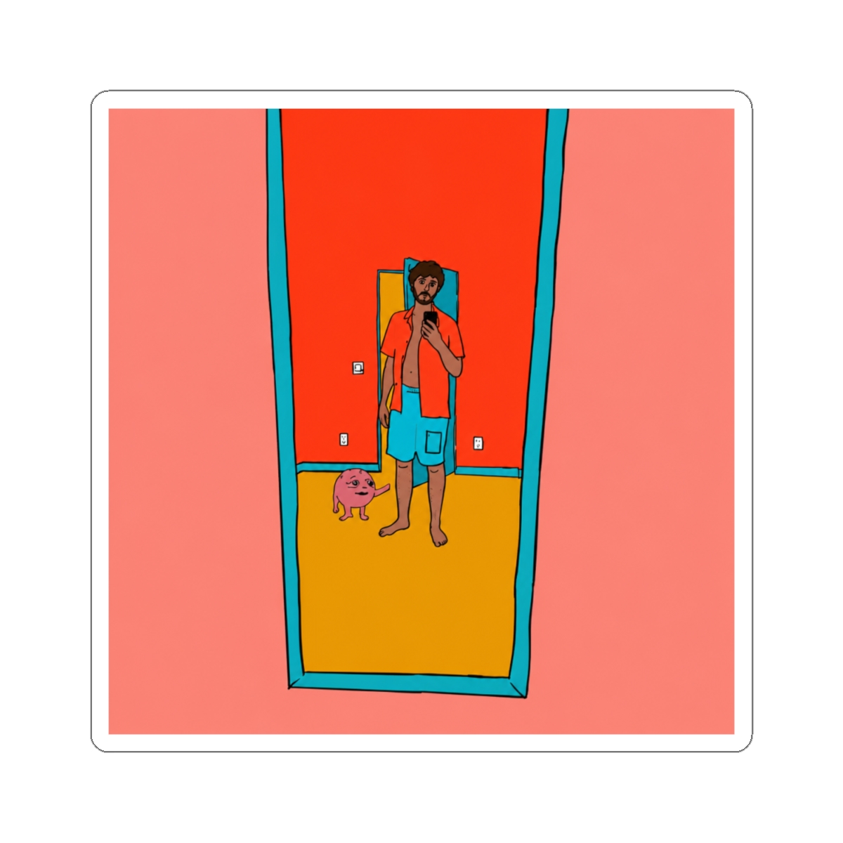 Lil Dicky and Brain - alternate angle 1, merchandise