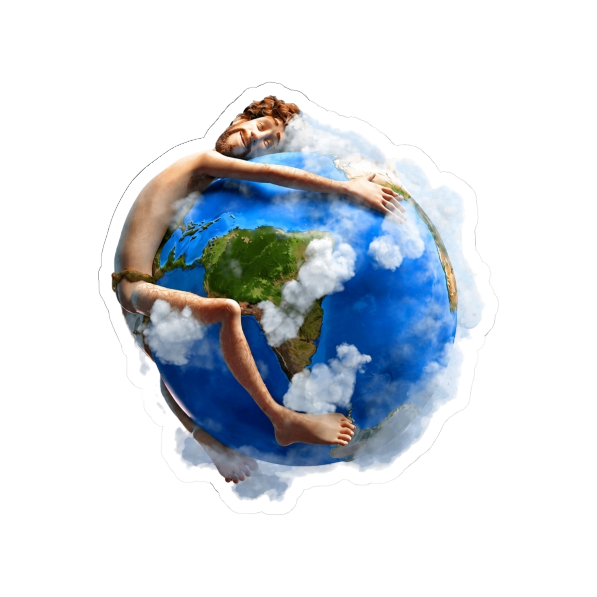 We Love The Earth - Lil Dicky Earth Hug - alternate angle 1, merchandise