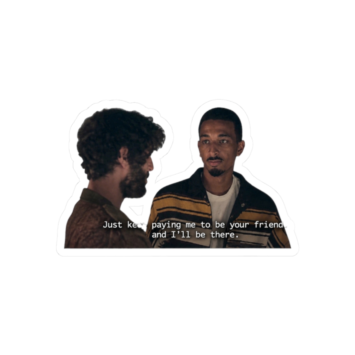 DAVE - Elz: Keep paying me to be your friend | Lil Dicky - alternate angle 3, merchandise